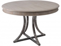Marseille round dining table -2 part item